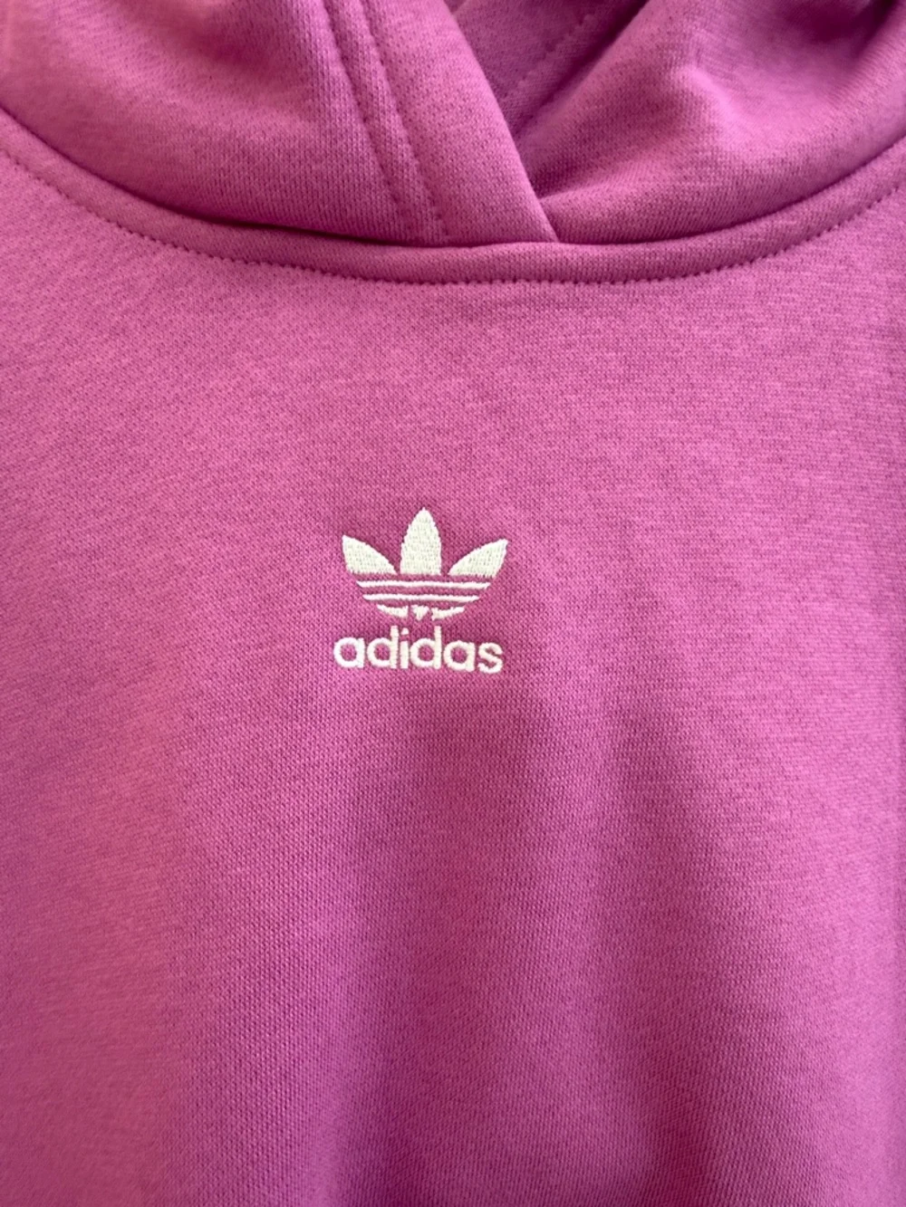 Adidas Originals Essentials Oversized‎ Fleece Hoodie in Aurora Plum Purple